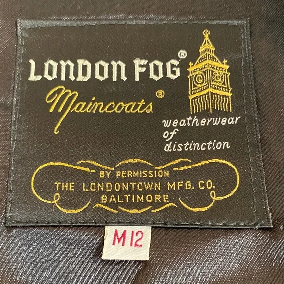 London Fog Trench Coat - Teal Blue - Picture 2 of 9